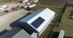 solar array rooftop